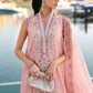 3 Piece Unstitched Embroidered Organza Suit In Stock BARCODE:D-2604-B