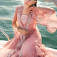 3 Piece Unstitched Embroidered Organza Suit In Stock BARCODE:D-2604-B