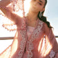3 Piece Unstitched Embroidered Organza Suit In Stock BARCODE:D-2604-B