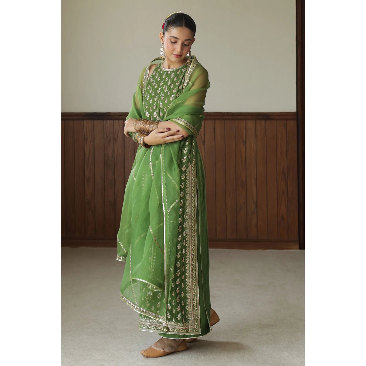 MATCHA GREEN OUTFIT | BASHAASH’25 | DYOT