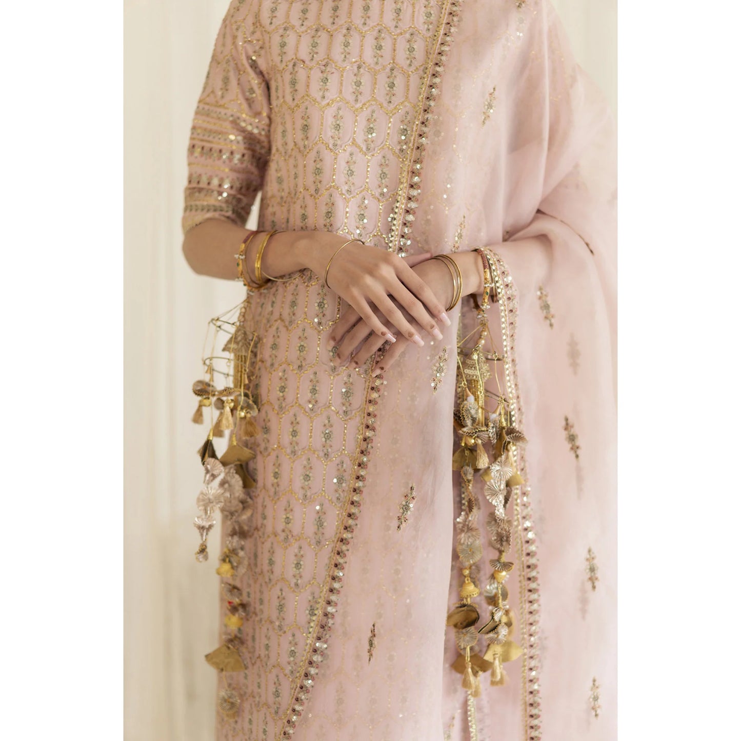 POWDER PINK OUTFIT | NARGIS | DYOT