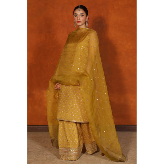 MUSTARD OUTFIT | ZEENAT '24 | DYOTT