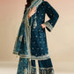 VELVET EMBROIDERED VELVET FORMAL VVF D-2 JZ-VVF-D2-0 | 3 PIECES