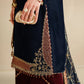 VELVET EMBROIDERED VELVET FORMAL