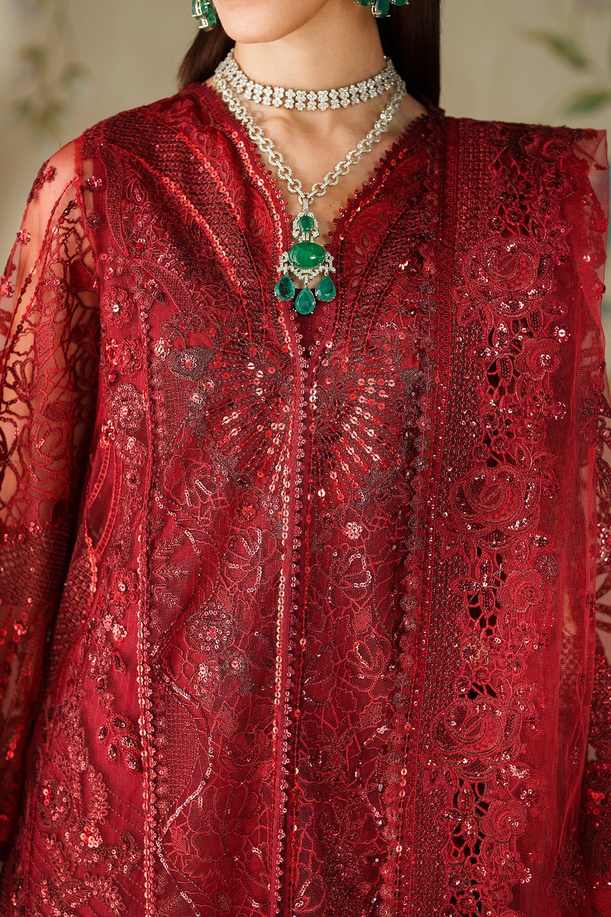 EMBROIDERED NET CH14-01