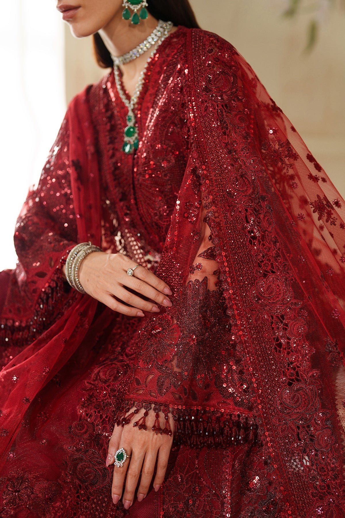 EMBROIDERED NET CH14-01