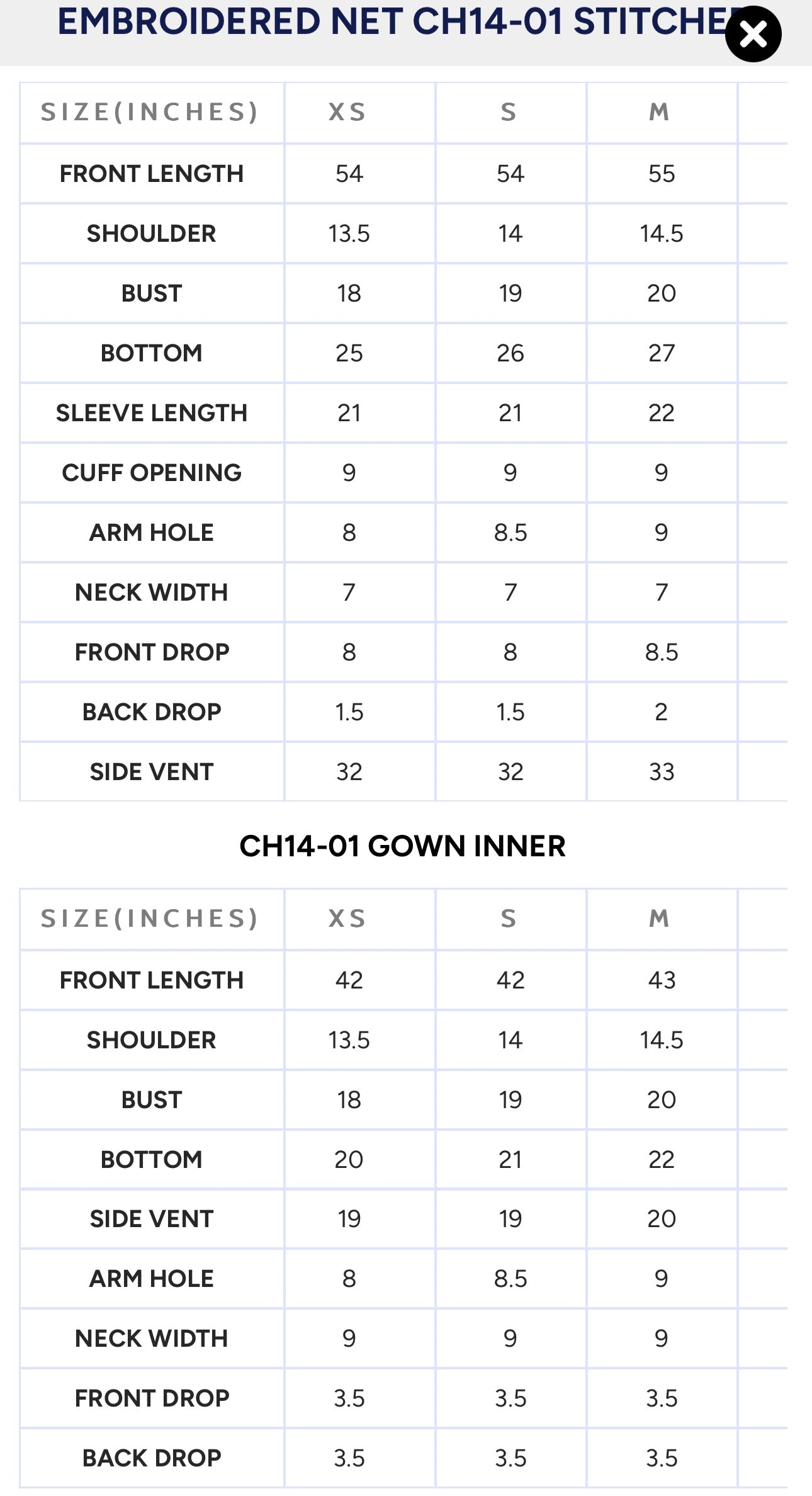 EMBROIDERED NET CH14-04