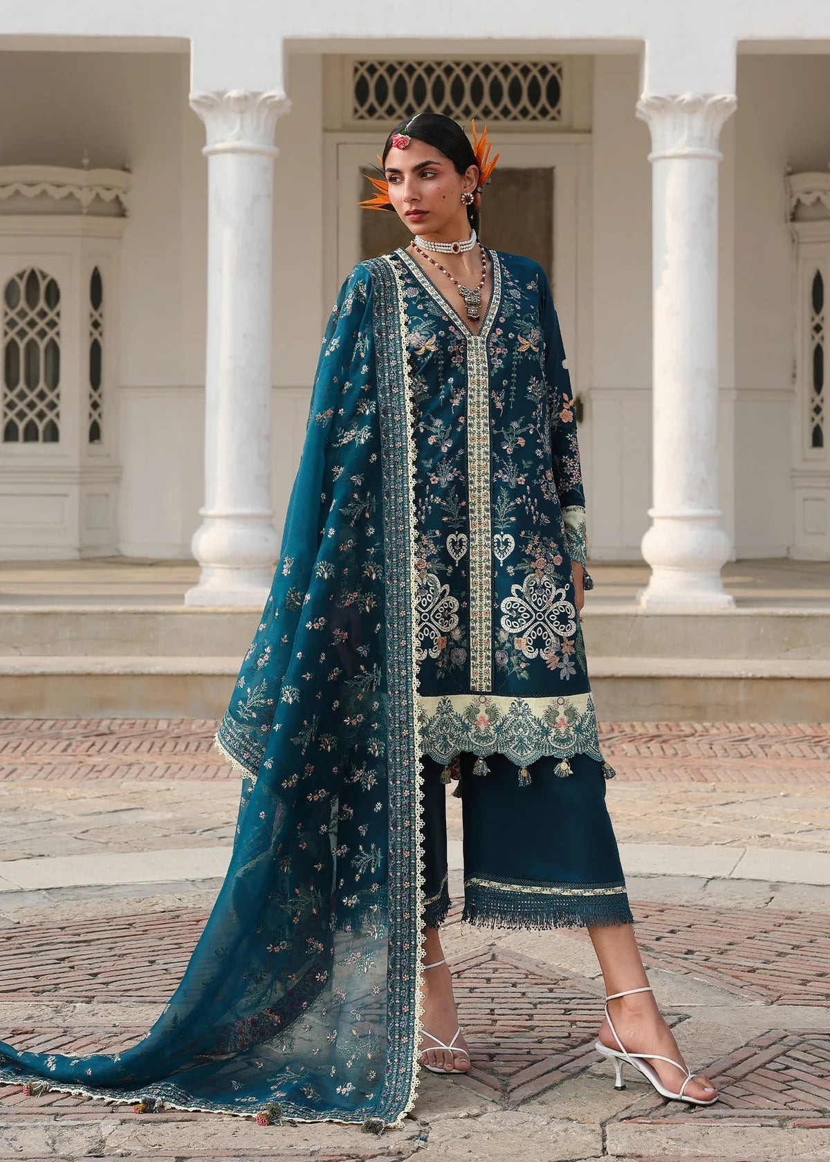 Azraq | Luxury Lawn Eid Edit '26 | HUSSAIN REHAR