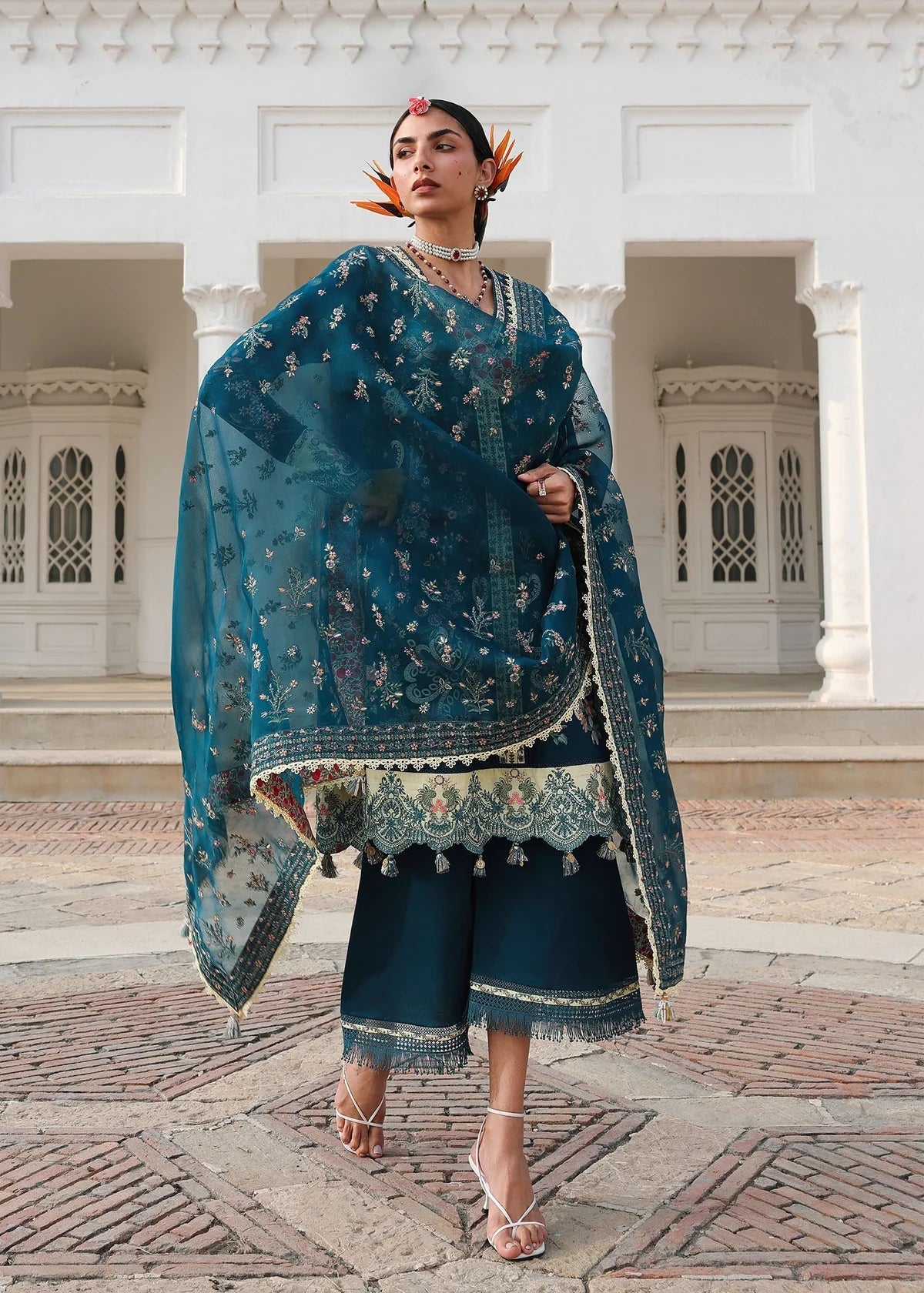 Azraq | Luxury Lawn Eid Edit '26 | HUSSAIN REHAR