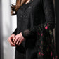 BLACK LUXURY EMBROIDERED LAWN (NEL-26602) | LUXURY LAWN X EID '26 | ZAIB