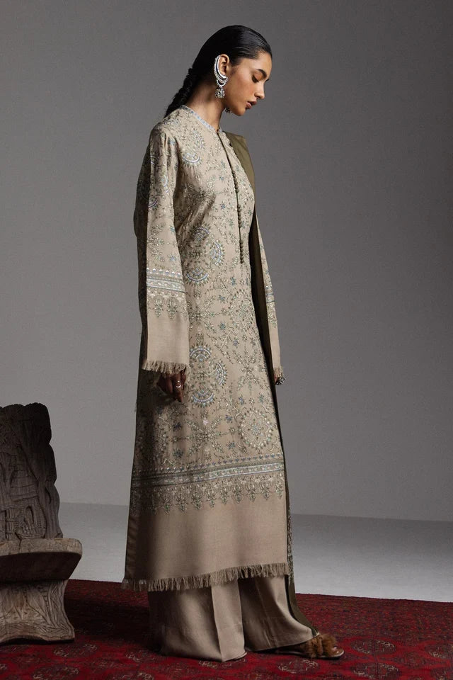 SARAB-D8 | WINTER UNSTITCHED SARAAB | ZARA SHAHJAHAN