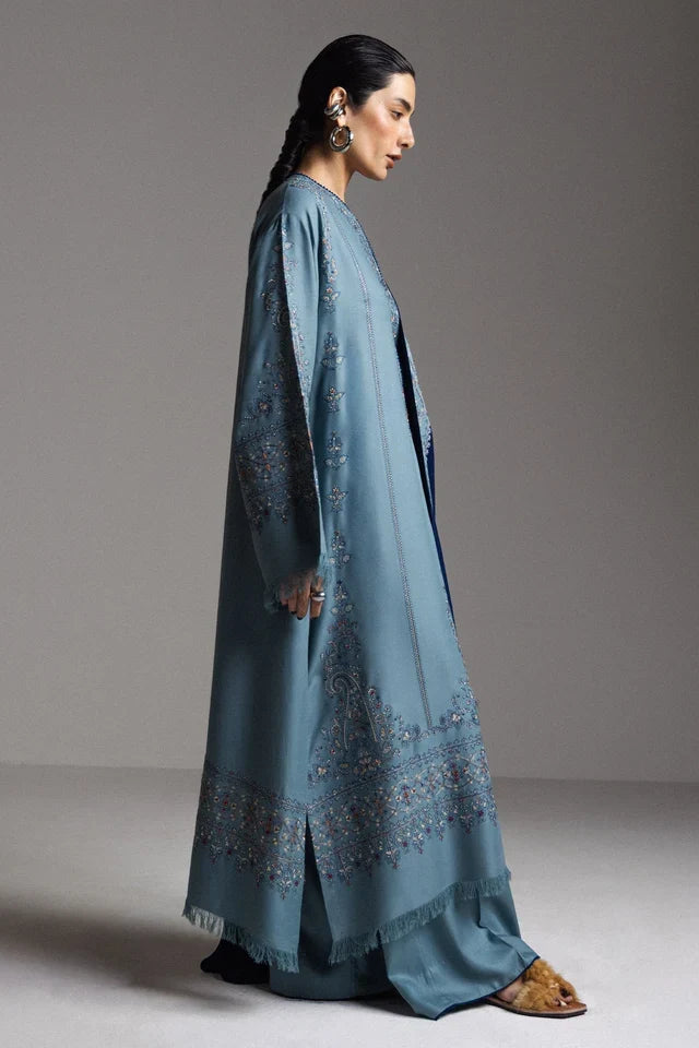 FIROZA-D9 | WINTER UNSTITCHED SARAAB | ZARA SHAHJAHAN