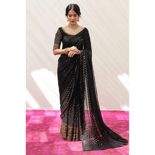 BLACK SAREE | DYOT (RTS)