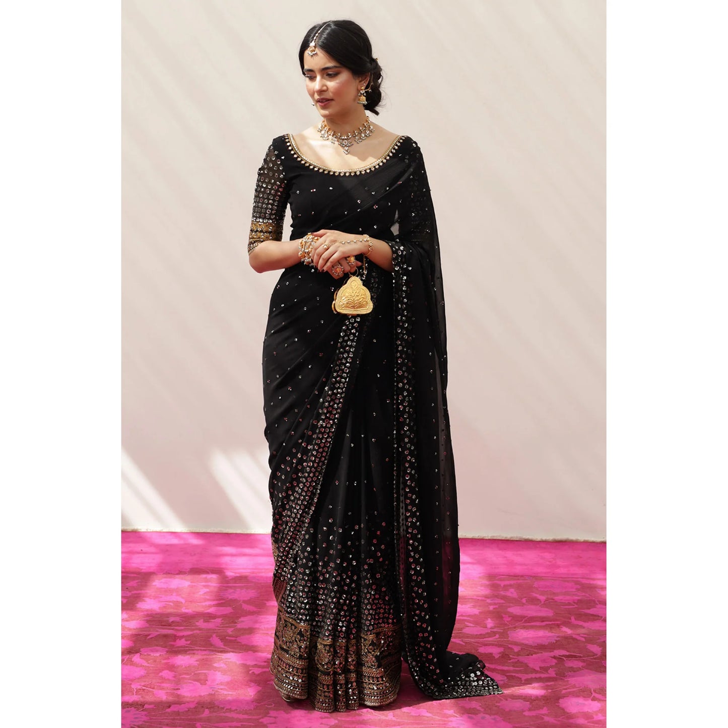 BLACK SAREE | DYOT (RTS)