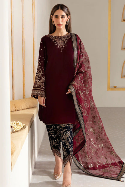 JZ-VF-D2017-0 | | EMBROIDERED VELVET FORMAL | Jazmin
