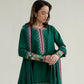 EMERALD GREEN LUXURY EMBROIDERED LAWN 3PCS SET (NPA3-26413) | RAMADAN EDIT '26 | ZAIB