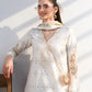 IVORY LUXURY EMBROIDERED LAWN SET (NEL-26604) | LUXURY LAWN X EID '26 | ZAIB