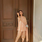 Bare Set In Beige | Luxe Edit | Bare By Zehra Saleem