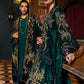 Maria.B Winter Luxe '25 - 3 Piece  Embroidered Velvet Suit | Wl-130