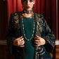 Maria.B Winter Luxe '25 - 3 Piece  Embroidered Velvet Suit | Wl-130