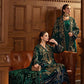Maria.B Winter Luxe '25 - 3 Piece  Embroidered Velvet Suit | Wl-130