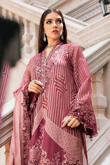 Maria.B Winter Luxe '25 - 3 Piece Embroidered Organza Suit | Wl-1304