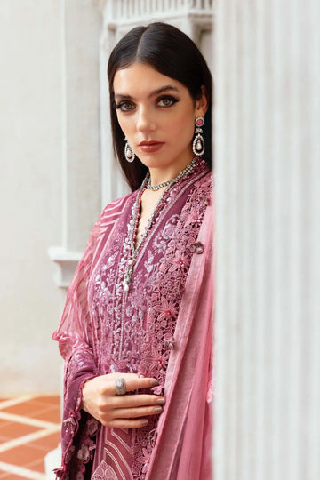 Maria.B Winter Luxe '25 - 3 Piece Embroidered Organza Suit | Wl-1304