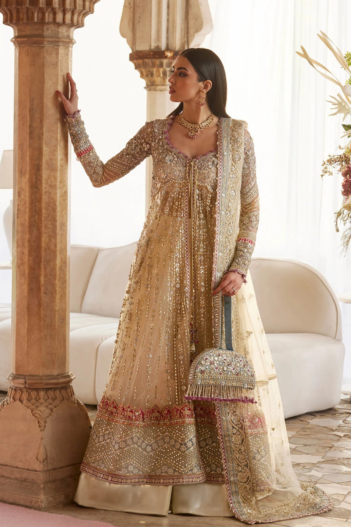 Zaha Gossamer Wedding Festive '25 - Zar-E Mahr (Zc25-06)