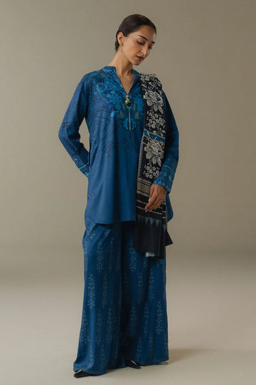 Coco By Zara Shahjahan Prints Edit V '25 - Terracotta Sky-9b