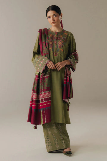 Coco By Zara Shahjahan Prints Edit V '25 - Terracotta Sky-9a