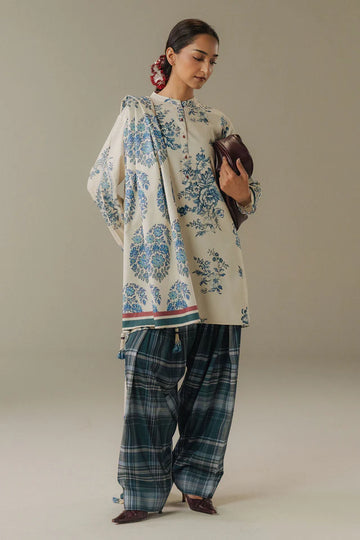 Coco By Zara Shahjahan Prints Edit V '25 - Hushed Ember-6a