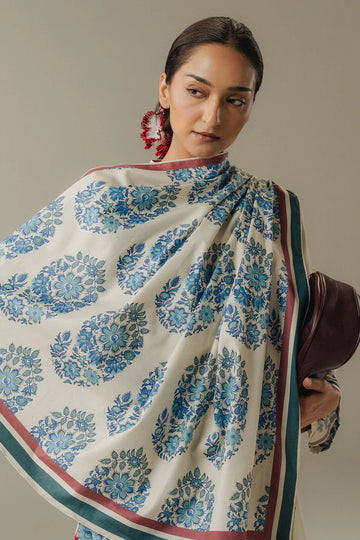 Coco By Zara Shahjahan Prints Edit V '25 - Hushed Ember-6a