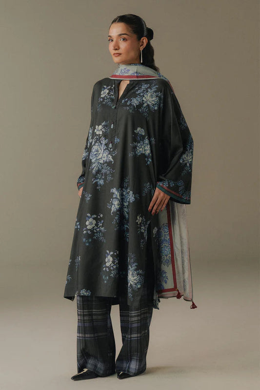 Coco By Zara Shahjahan Prints Edit V '25 - Hushed Ember-6b