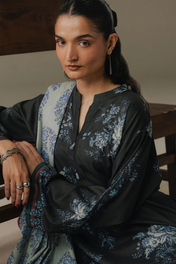 Coco By Zara Shahjahan Prints Edit V '25 - Hushed Ember-6b