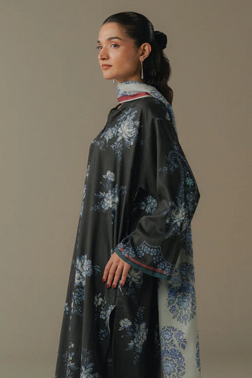 Coco By Zara Shahjahan Prints Edit V '25 - Hushed Ember-6b