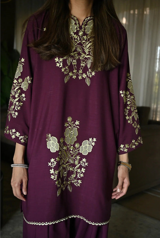 Burgundy Sia Set | LA PRET