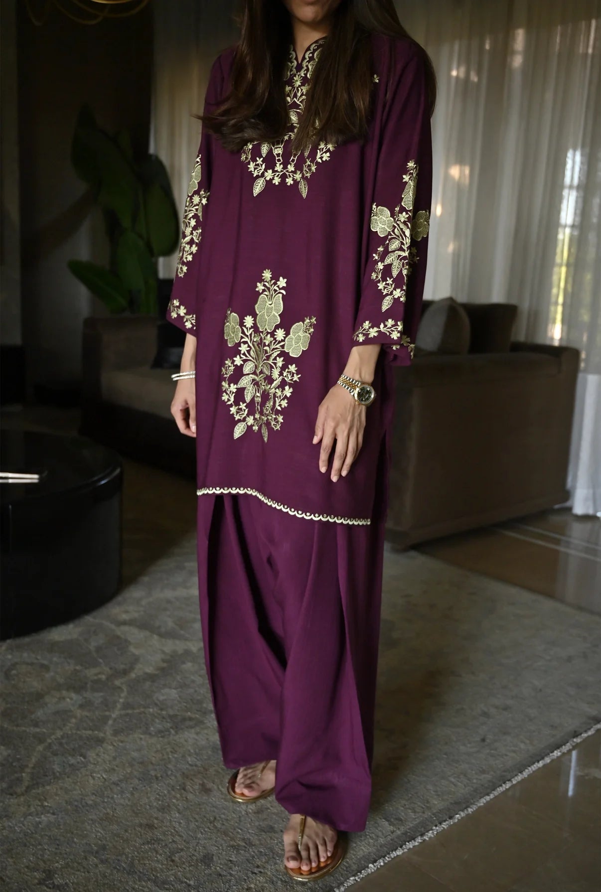 Burgundy Sia Set | LA PRET