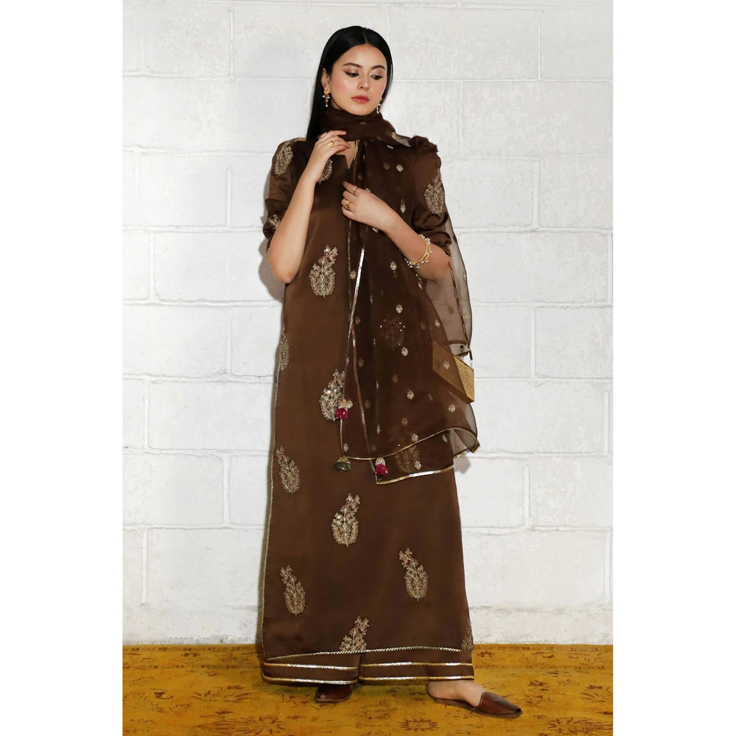 Brown Outfit | Shahana / Muskan' 24 | DYOT