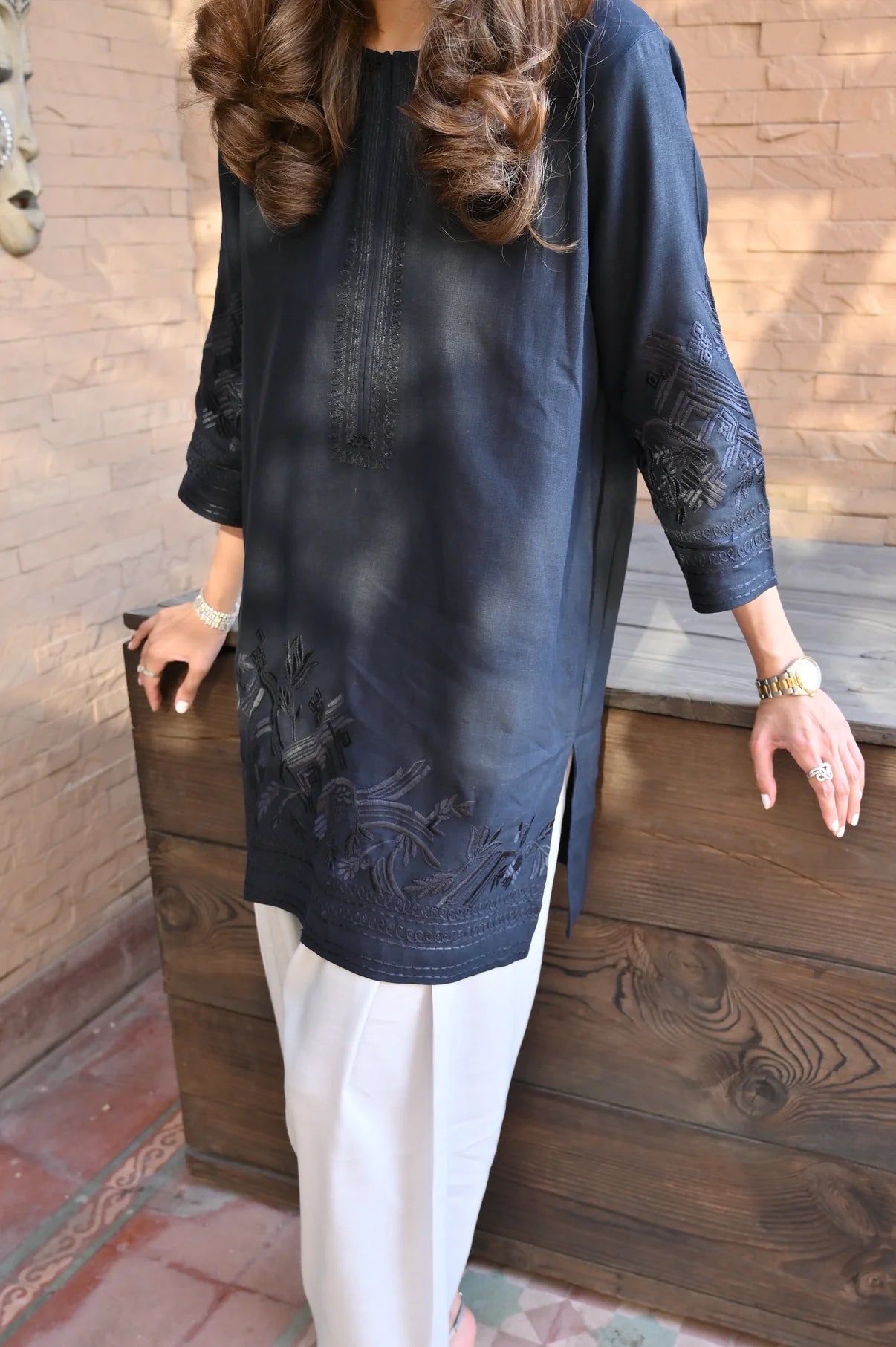 Navy Russet Set | Eid-ul-Fitr | LA PRET