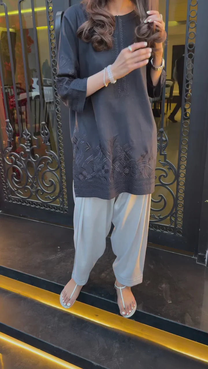 Navy Russet Set | Eid-ul-Fitr | LA PRET