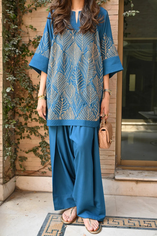 Persian Blue Lia Set | Eid-ul-Fitr | LA PRET