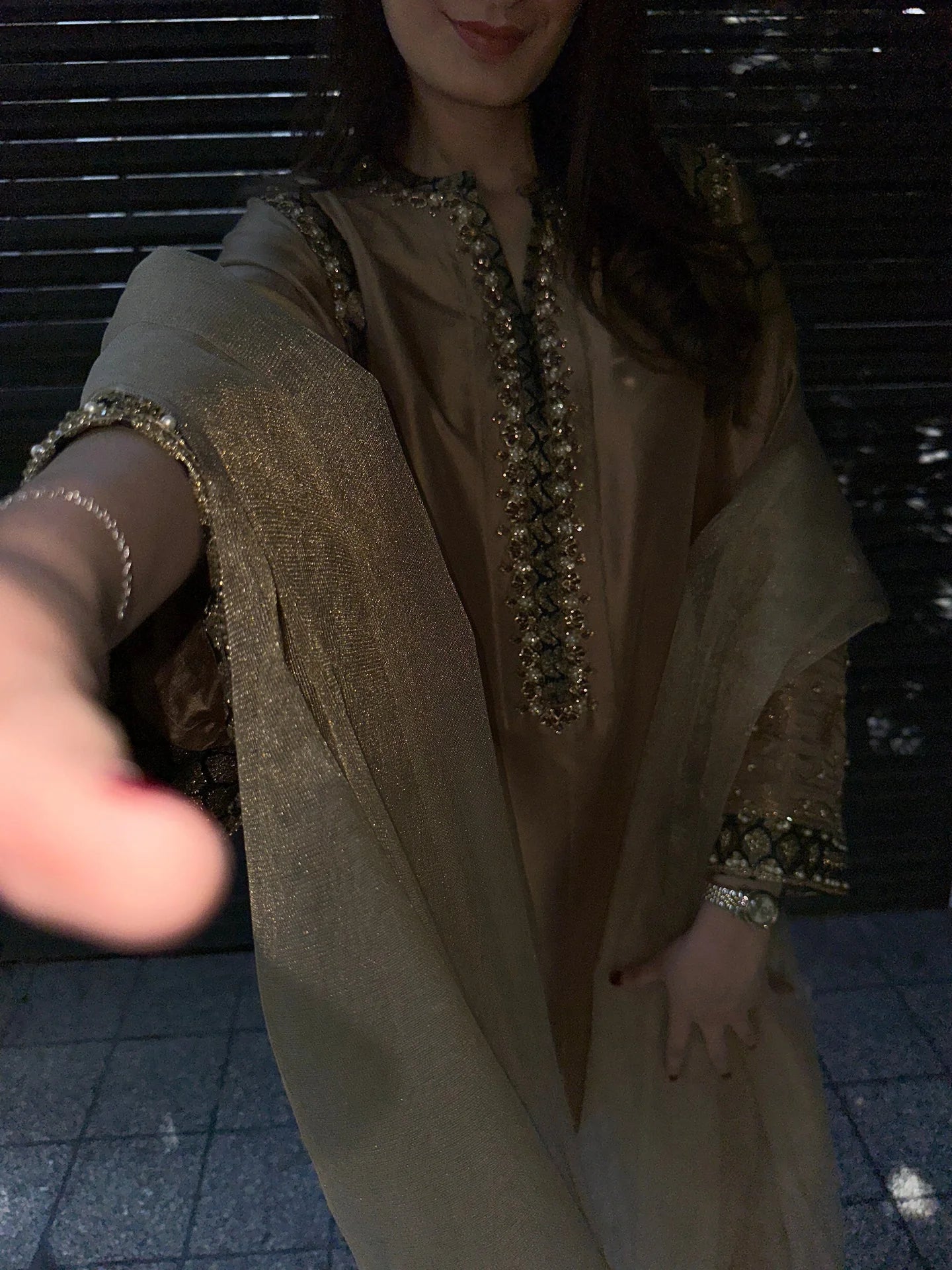 GOLD CELINA FORMAL | SAK ATELIER