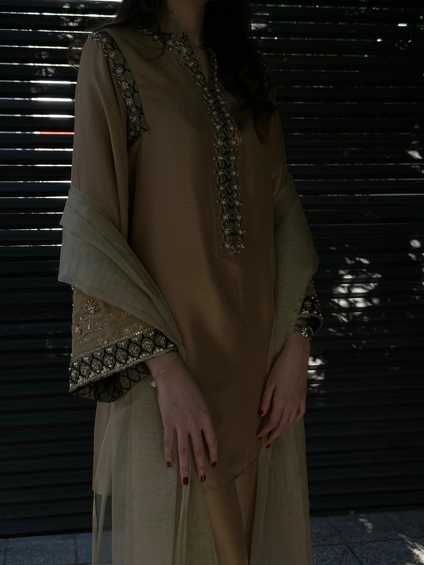 GOLD CELINA FORMAL | SAK ATELIER