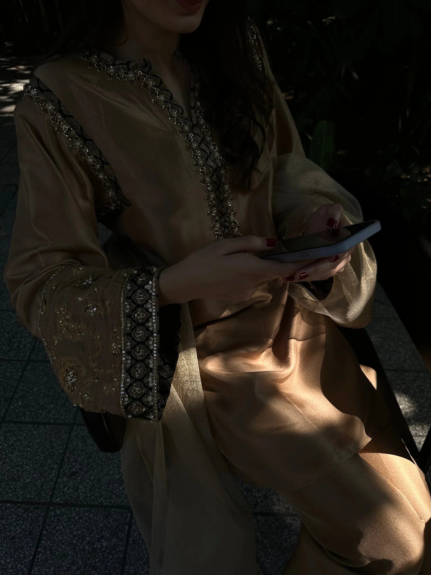 GOLD CELINA FORMAL | SAK ATELIER