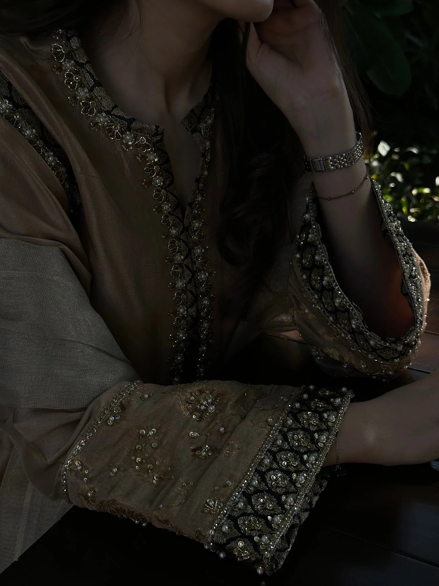 GOLD CELINA FORMAL | SAK ATELIER