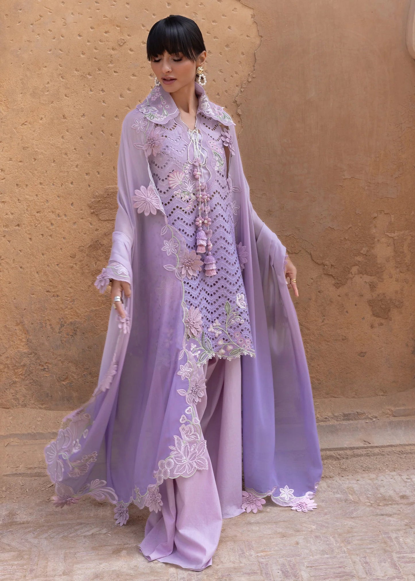 OMBRE LOVE - D8B | Flow By Crimson Lawn'26 | CRIMSON