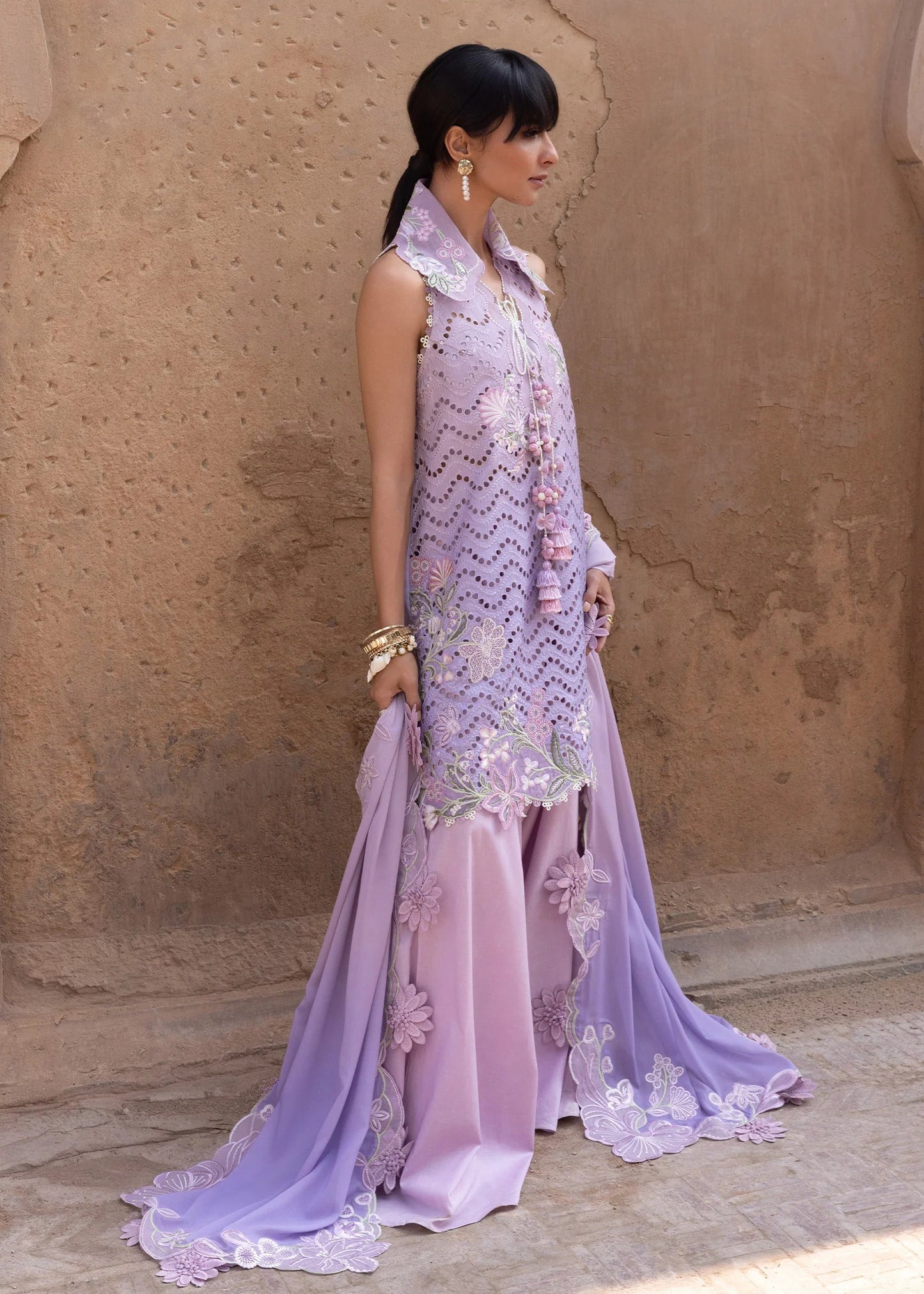 OMBRE LOVE - D8B | Flow By Crimson Lawn'26 | CRIMSON