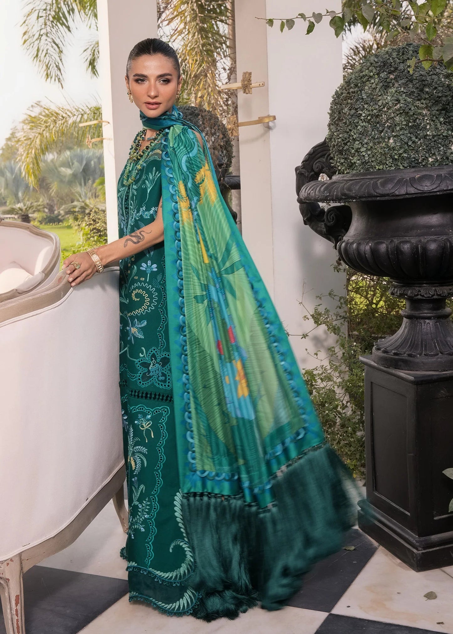 BEAUTY IN BLOOM - D3B | Flow By Crimson Lawn'26 | CRIMSON