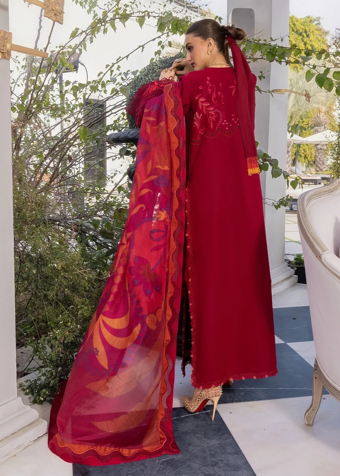 BEAUTY IN BLOOM - D3A | Flow By Crimson Lawn'26 | CRIMSON