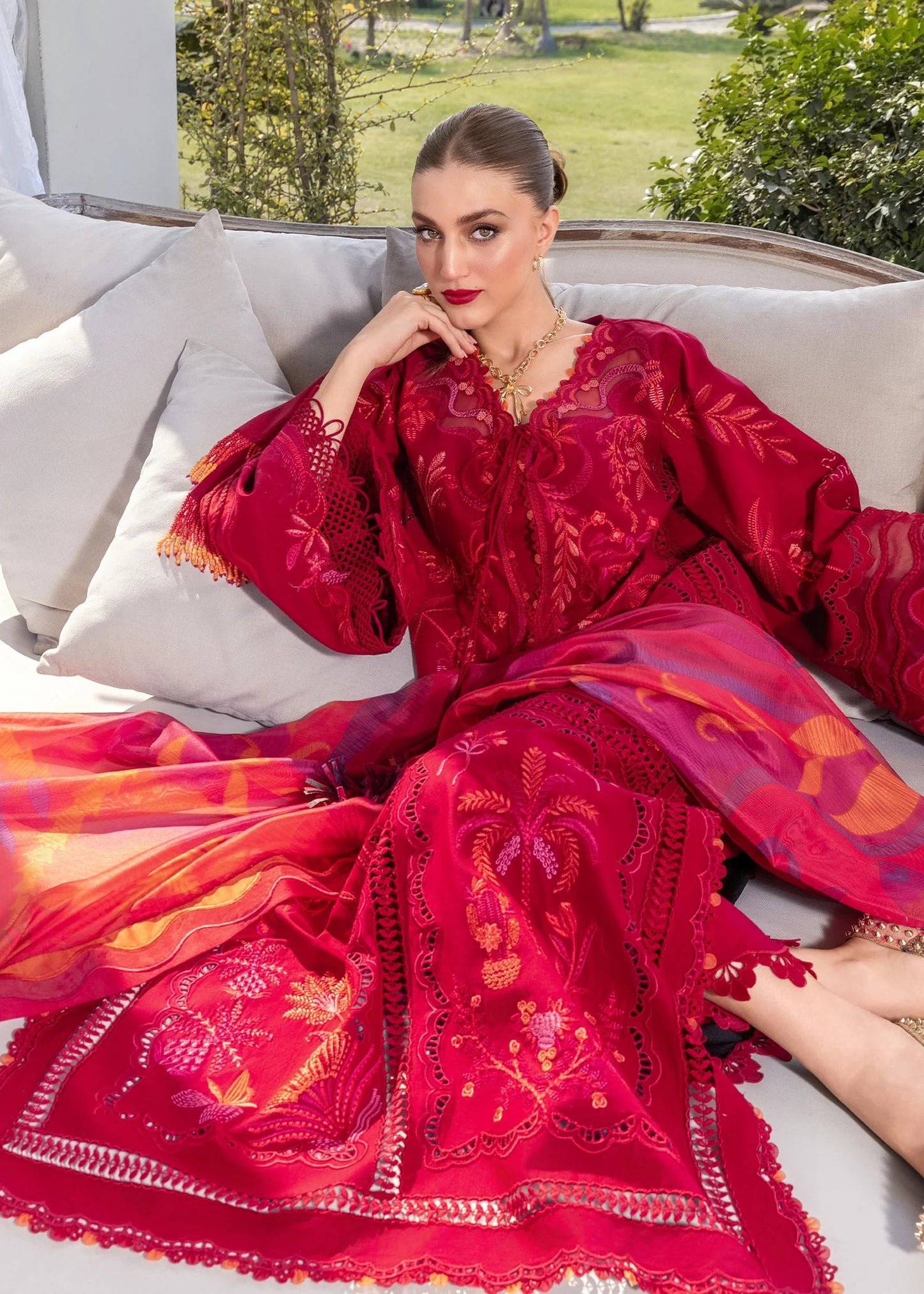 BEAUTY IN BLOOM - D3A | Flow By Crimson Lawn'26 | CRIMSON